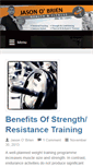 Mobile Screenshot of jasonobrienfitness.com